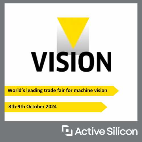 VISION show logo and event details