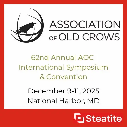 AOC logo and event details