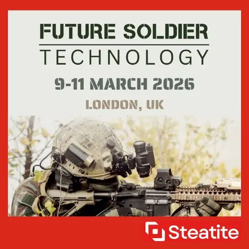 Future Soldier Technology logo and event details