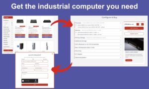 Screen shots from Computing website