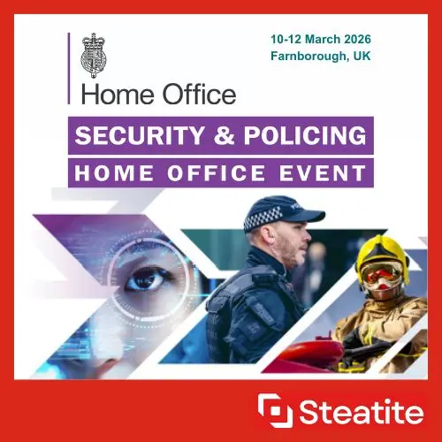Security and Policing logo and event details