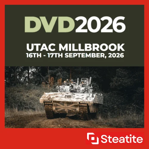DVD event details and a british tank